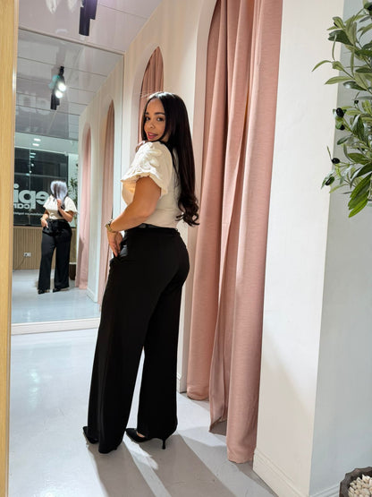 Pantalón de vestir con cinturón
