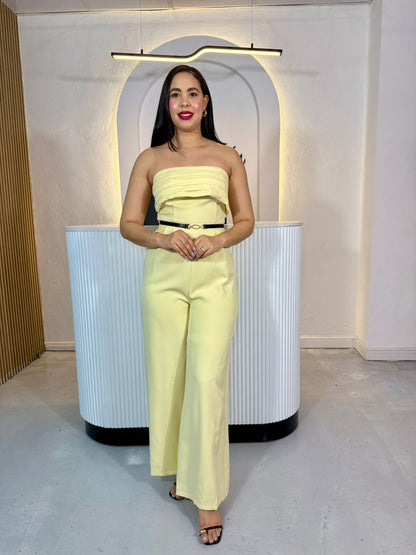 Jumpsuit Butter Yellow