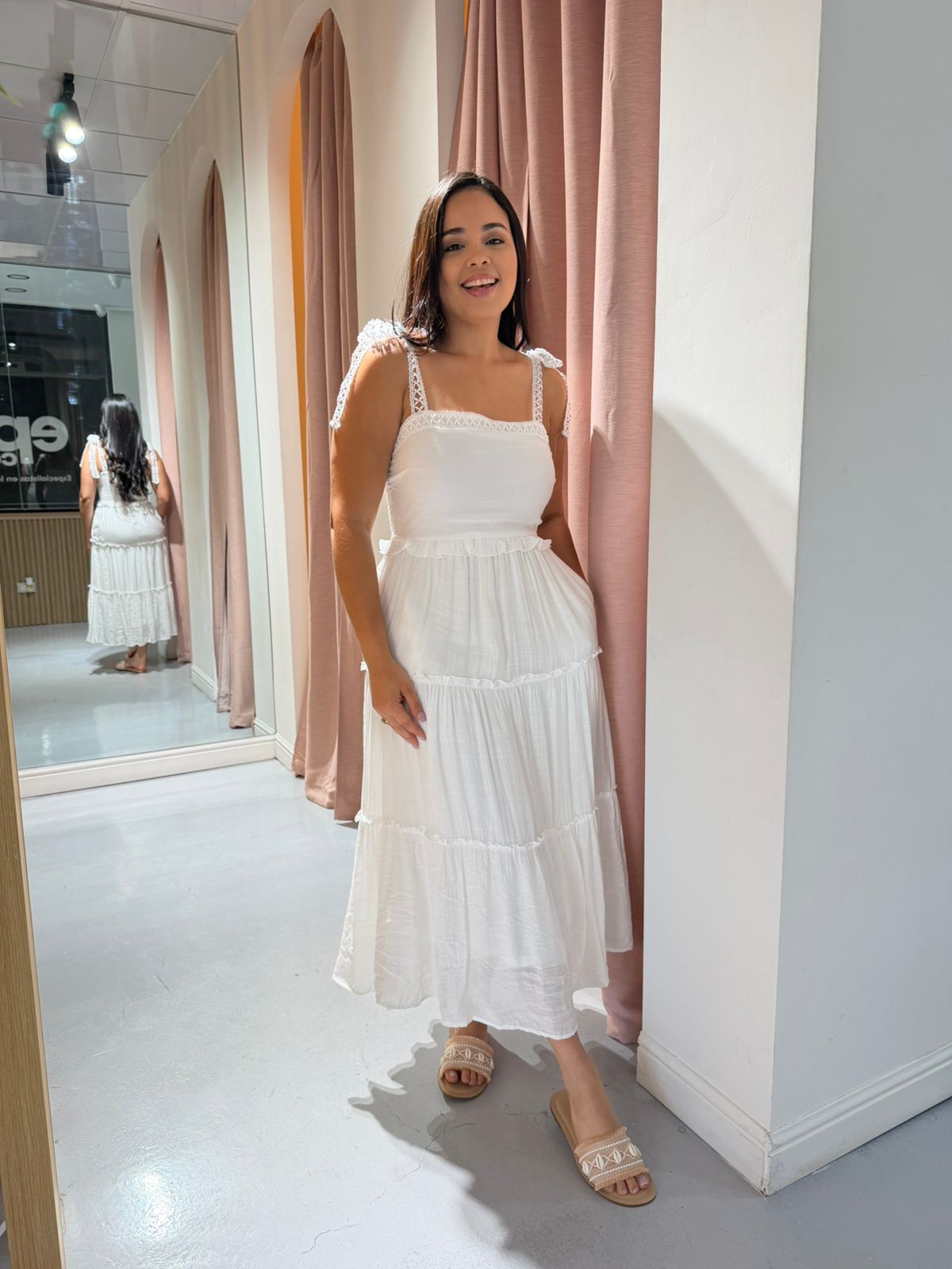 VESTIDO LARGO DE VERANO