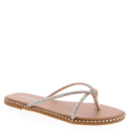 CALZADO FLATS CON BRILLANTES